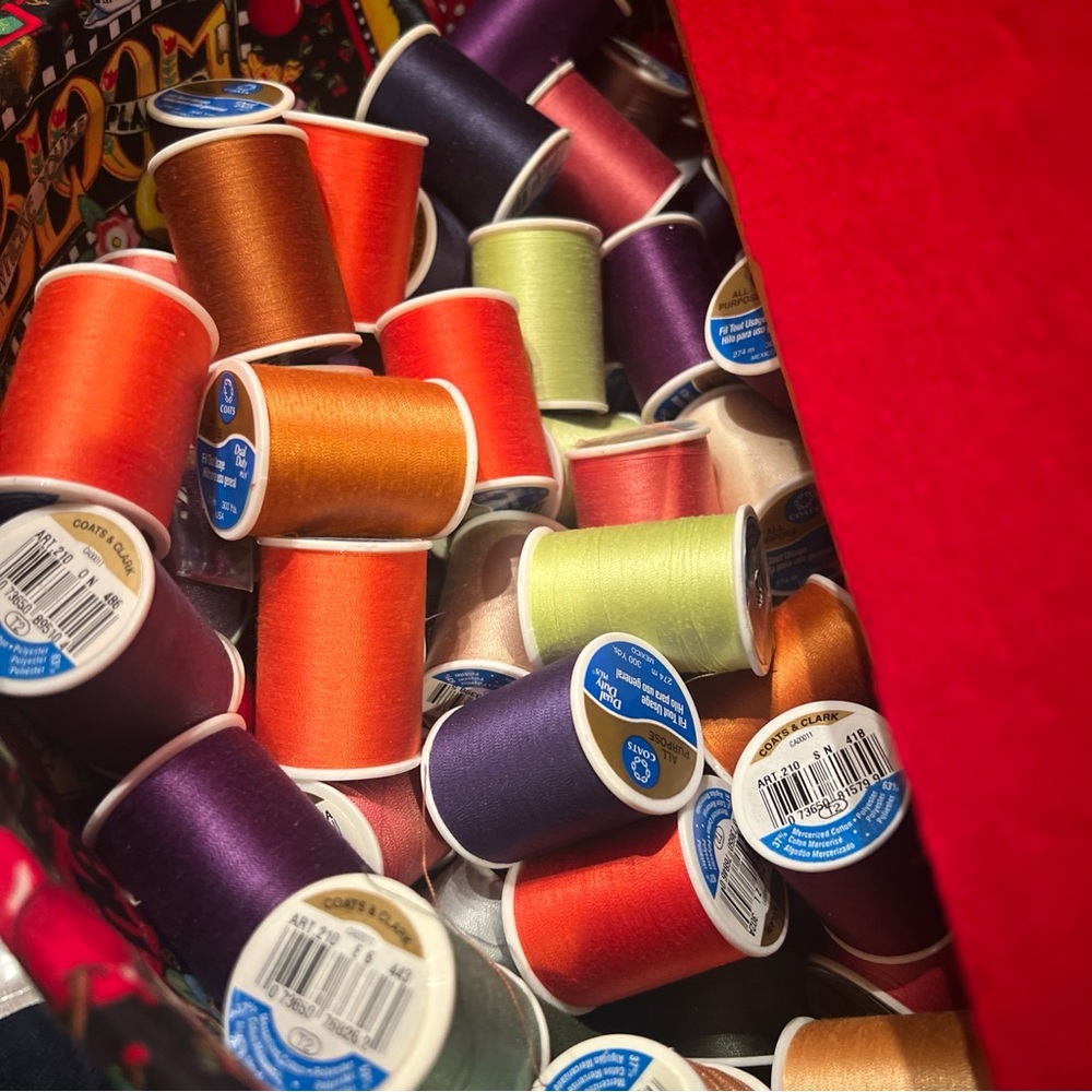 Coats & Clark 37% Mercerized Cotton & 63% Polyester All Purpose 300yd Sew Thread